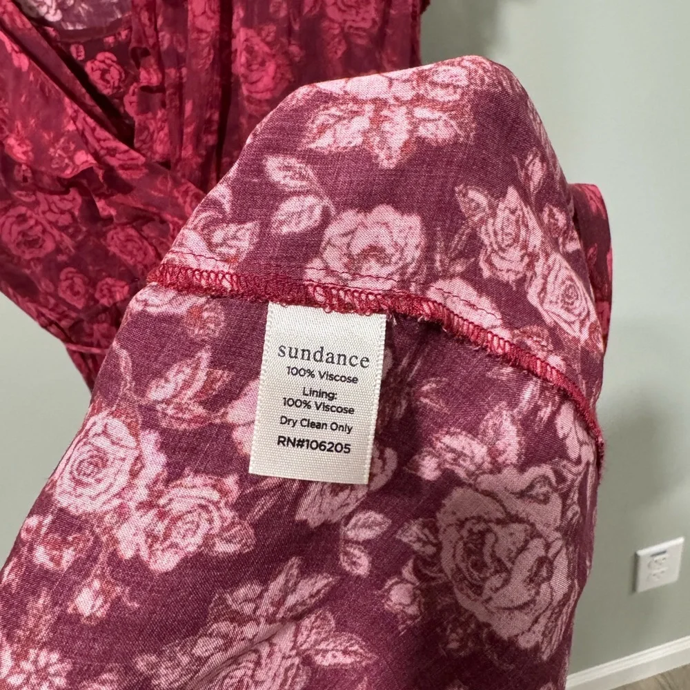 Sundance Catalog Faux Wrap Floral Dress - Picture 2 of 4